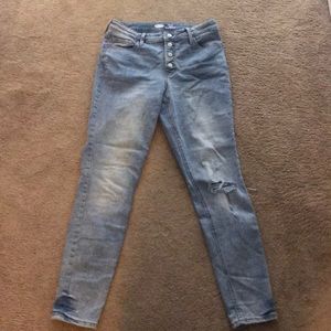 Old navy secretly slim high rise rockstar jeans